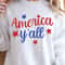 America Yall 4th Of July Patriotic Graphic Tee 0