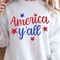 America Yall 4th Of July Patriotic Graphic Tee 0