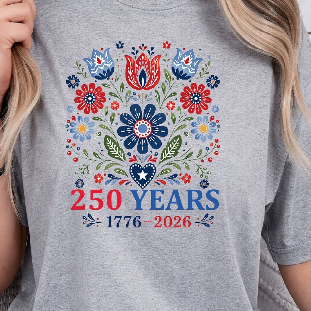USA 250 Years Patriotic Celebration Decor America Anniversary Red White Blue Commemorative Gift 1