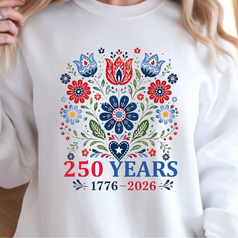 USA 250 Years Patriotic Celebration Decor America Anniversary Red White Blue Commemorative Gift 4