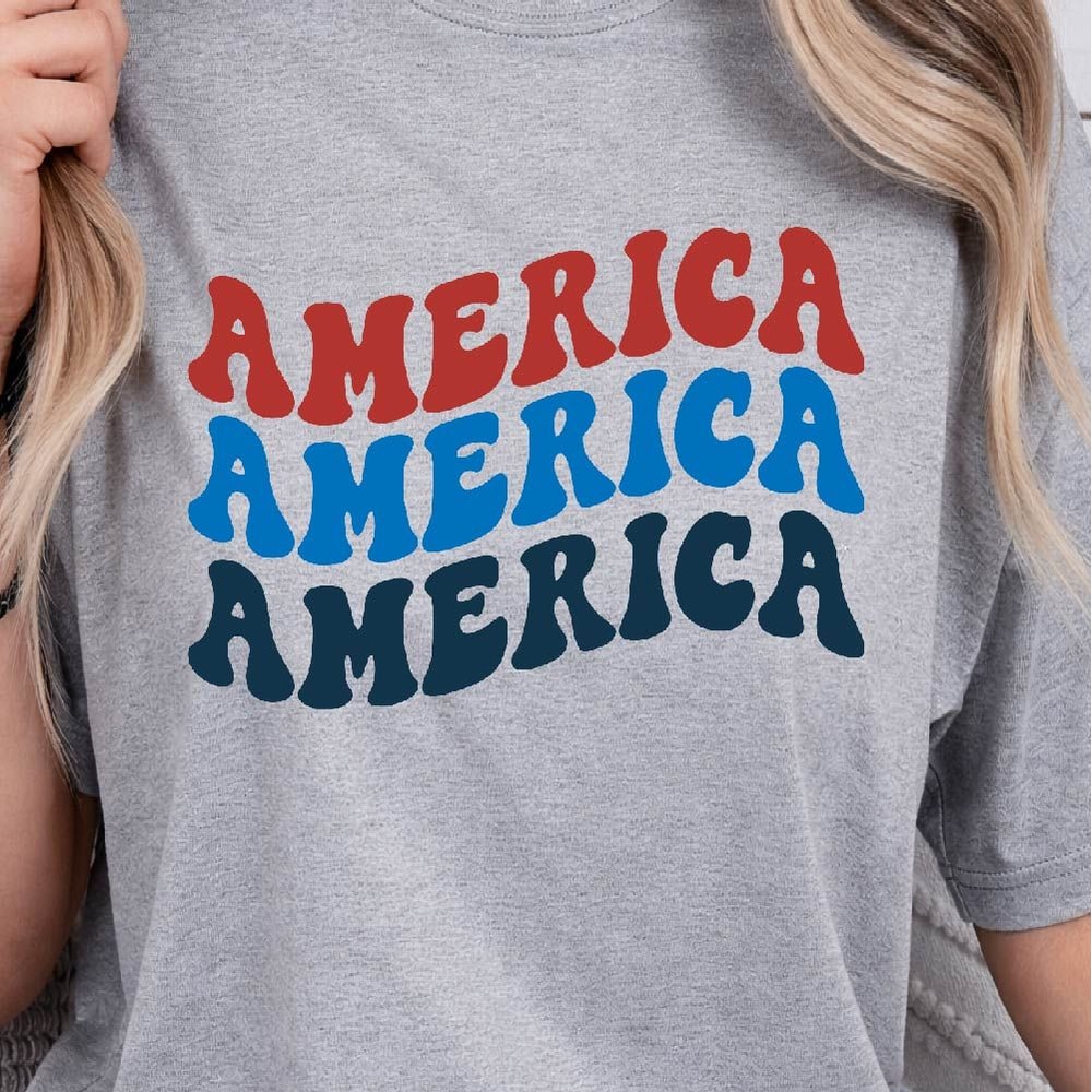 America 4th Of July Patriotic Graphic Tee America 4th Of July Shirt 1