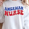 American Nurse 4th Of July Patriotic Graphic Tee 0
