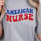 American Nurse 4th Of July Patriotic Graphic Tshirt 2