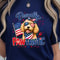 4th Of July Goldendoodle Patriotic Dog Design Red White Blue Independence Day TShirt Graphic 3