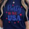 Party In The USA 4th Of July Patriotic Graphic Tee 1