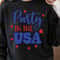 Party In The USA 4th Of July Patriotic Graphic Tee 3