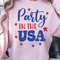 Party In The USA 4th Of July Patriotic Graphic Tee 4