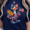 4th Of July Goose Patriotic Design Red White Blue Funny Independence Day TShirt Graphic 0