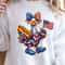 4th Of July Goose Patriotic Design Red White Blue Funny Independence Day TShirt Graphic 4