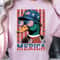 4th Of July Mallard Duck Patriotic Design Red White Blue Independence Day TShirt Graphic 0