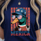 4th Of July Mallard Duck Patriotic Design Red White Blue Independence Day TShirt Graphic 3