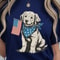 4th Of July Patriotic Puppy TShirt Design Red White Blue Independence Day Dog Graphic Tee 3