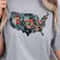 4th Of July Faux Patriotic Design Red White Blue Independence Day TShirt Graphic 1