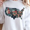 4th Of July Faux Patriotic Design Red White Blue Independence Day TShirt Graphic 4