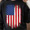 Grunge American Flag 4th Of July TShirt Design Distressed Patriotic Red White Blue USA Graphic Tee 0