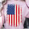 Grunge American Flag 4th Of July TShirt Design Distressed Patriotic Red White Blue USA Graphic Tee 3