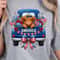Highland Cow 4th Of July Patriotic TShirt Design Red White Blue Independence Day Animal Graphic Te 1