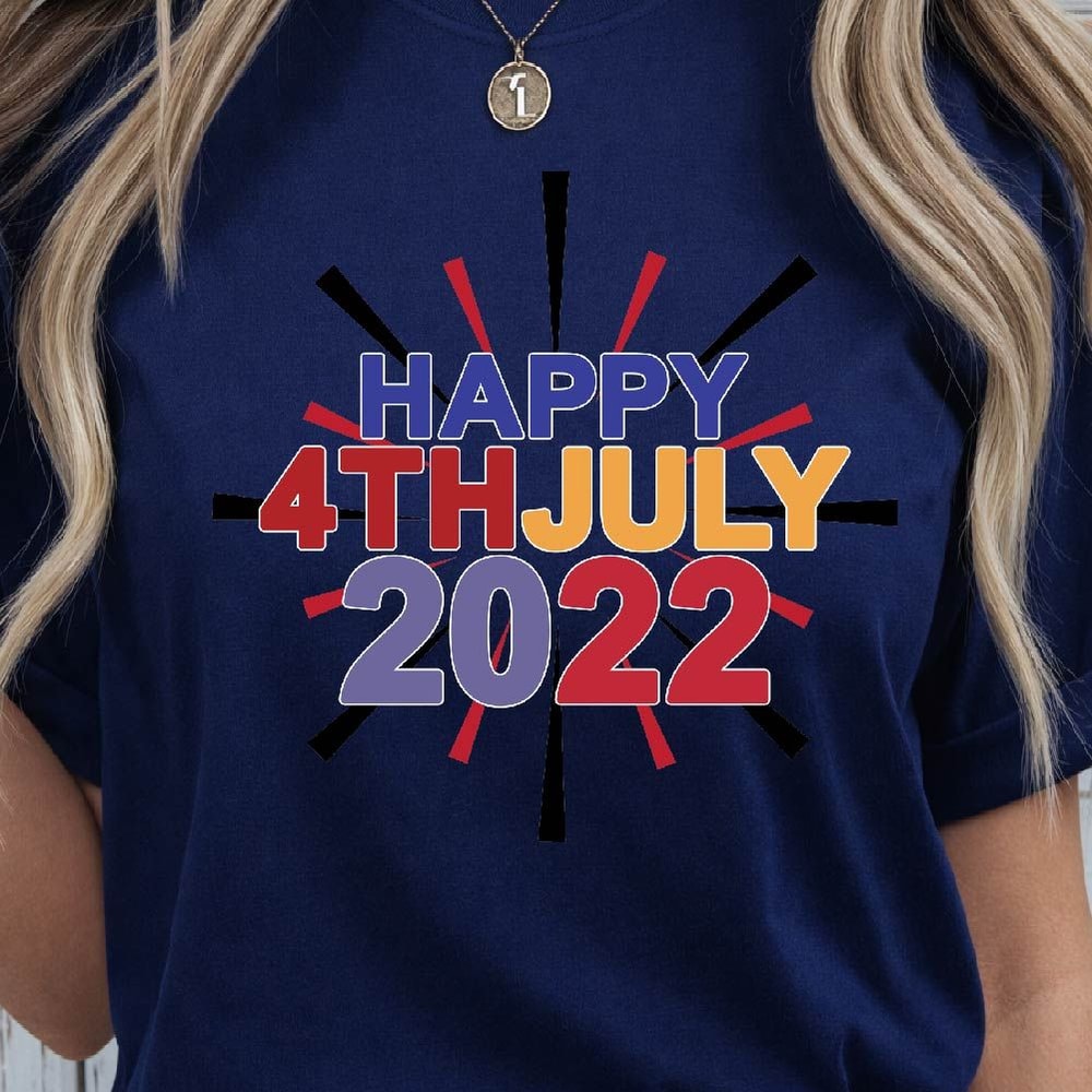 Happy 4th July Patriotic TShirt Design Graphic Tee 4