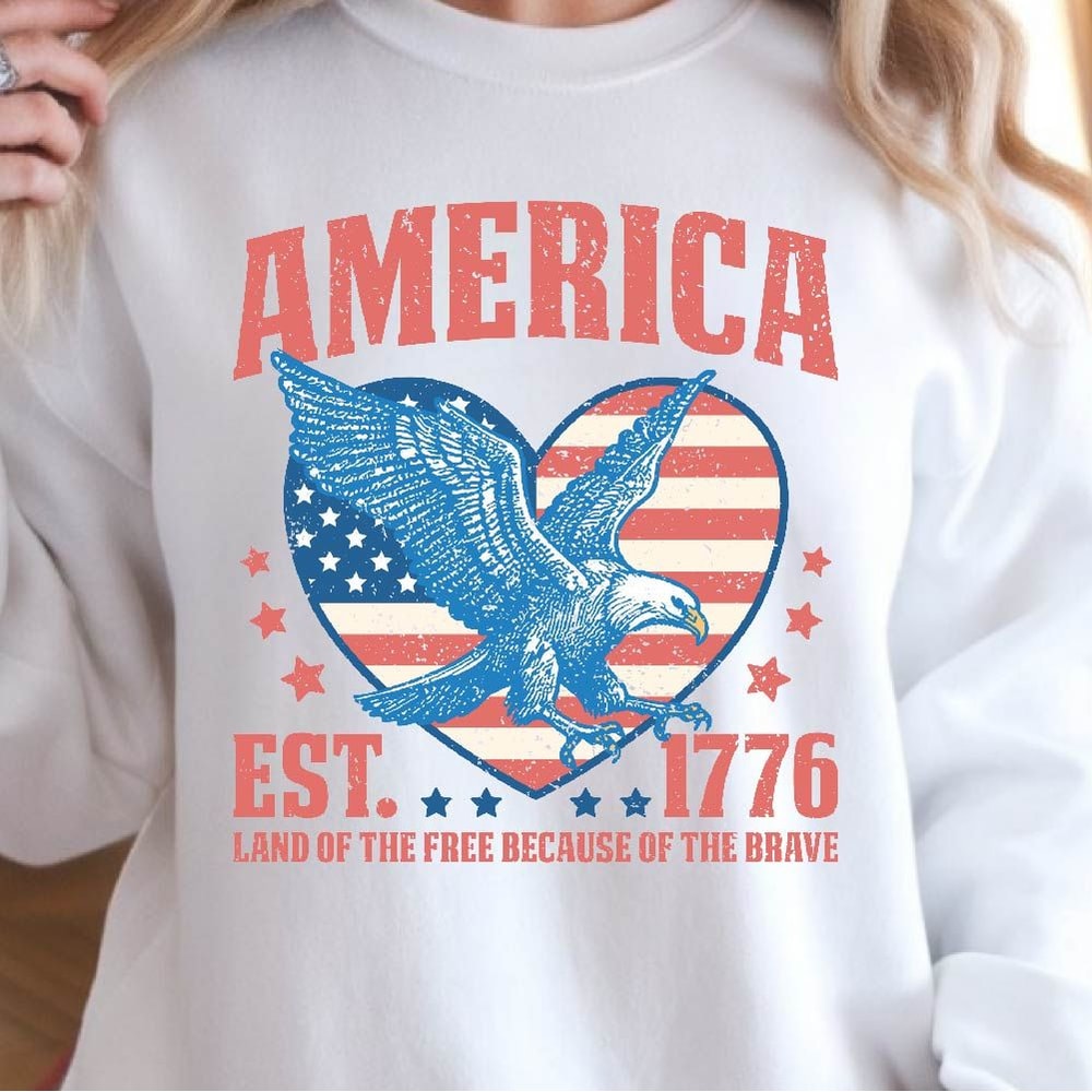 Vintage Patriotic 4th Of July Graphic Tee 1