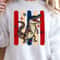 Patriotic Gator Striped 4th Of July Graphic Tee 0