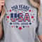 250 Years Of Freedom 4th Of July Patriotic Graphic Tee 2