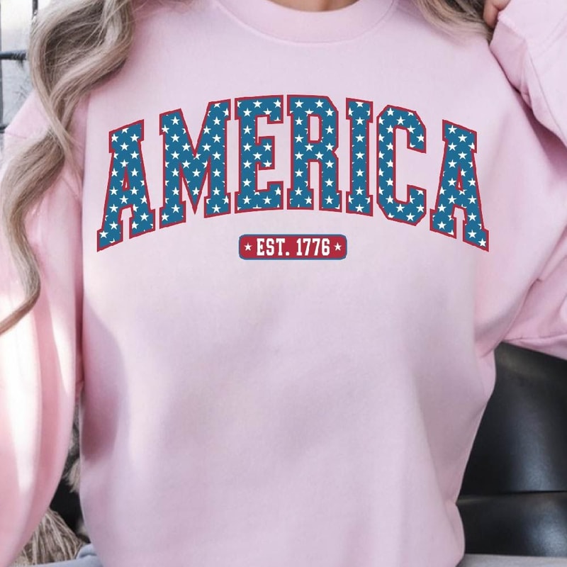 Retro America Patriotic 4th Of July Graphic Tee 4