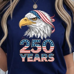 america 1776–2026 patriotic 4th of july graphic tee