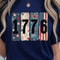 1776 Brushstroke PNG 4th Of July Patriotic Design 4