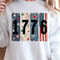 1776 Brushstroke PNG 4th Of July Patriotic Design 0