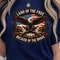 USA 4th Of July Eagle Land Patriotic Graphic Tee 1