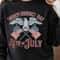 Vintage Eagle 4th Of July Independence Graphic Tee 0