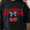 4th Of July America Cherry Coquette Graphic Tee 2