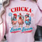 Patriotic Chicken USA Merica 4th Of July Graphic Tee 0