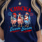 Patriotic Chicken USA Merica 4th Of July Graphic Tee 1