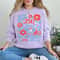 USA 250 Years 17762026 Patriotic Floral Graphic Tee 2