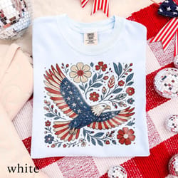 4th july 250th year patriotic eagle america graphic tee
