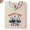 Party Like 1776 Funny Founding Fathers Patriotic Graphic Tee 2