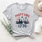 Party Like 1776 Funny Founding Fathers Patriotic Graphic Tee 3