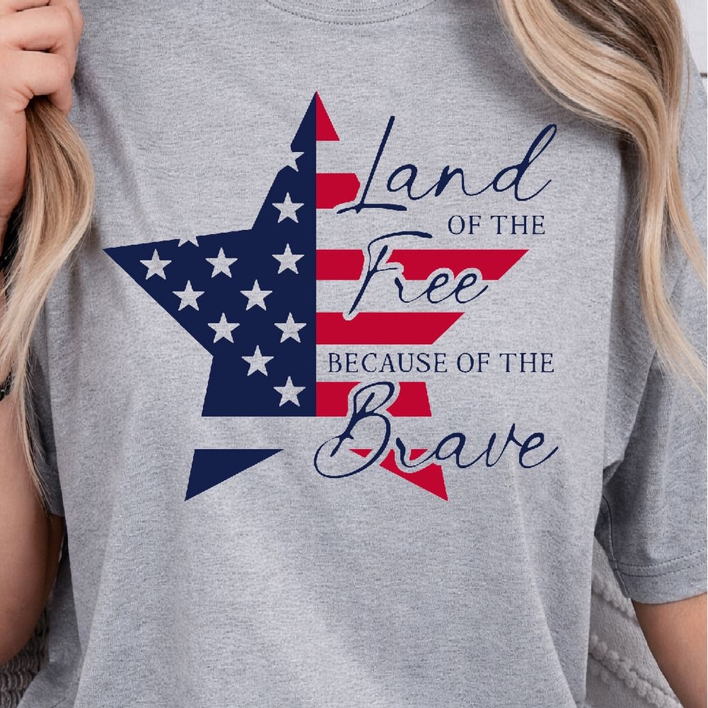 Land Of The Free Patriotic 4th Of July Independence Day Shirt 1