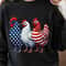 Patriotic USA Chicken 4th Of July Funny Independence Day Shirt 0