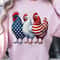 Patriotic USA Chicken 4th Of July Funny Independence Day Shirt 2