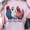 Patriotic USA Chicken 4th Of July Funny Independence Day Shirt 2