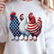 Patriotic USA Chicken 4th Of July Funny Independence Day Shirt 4