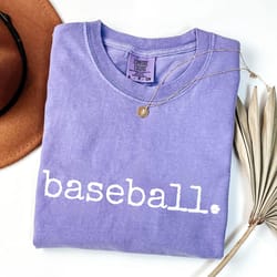 retro baseball game day women's graphic tee