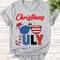 Funny Summer Santa Christmas In July Beach Vacation Graphic TShirt 0