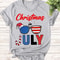 Funny Summer Santa Christmas In July Beach Vacation Graphic TShirt 0