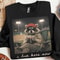 Funny Raccoon Baseball Mama Sweatshirt Travel Ball Softball Mom Shirt Tournament Game Day Pullover 0
