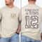Custom Baseball Dad Shirt With Kids Name And Number Personalized Fathers Day Baseball Tee 3