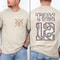 Custom Baseball Dad Shirt With Kids Name And Number Personalized Fathers Day Baseball Tee 3