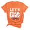 Custom Lets Go Baseball Team Shirt Personalized Game Day Fan Tee Custom Sports Supporter TShirt 3